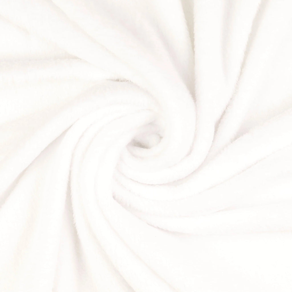 Polarfleece Uni weiß