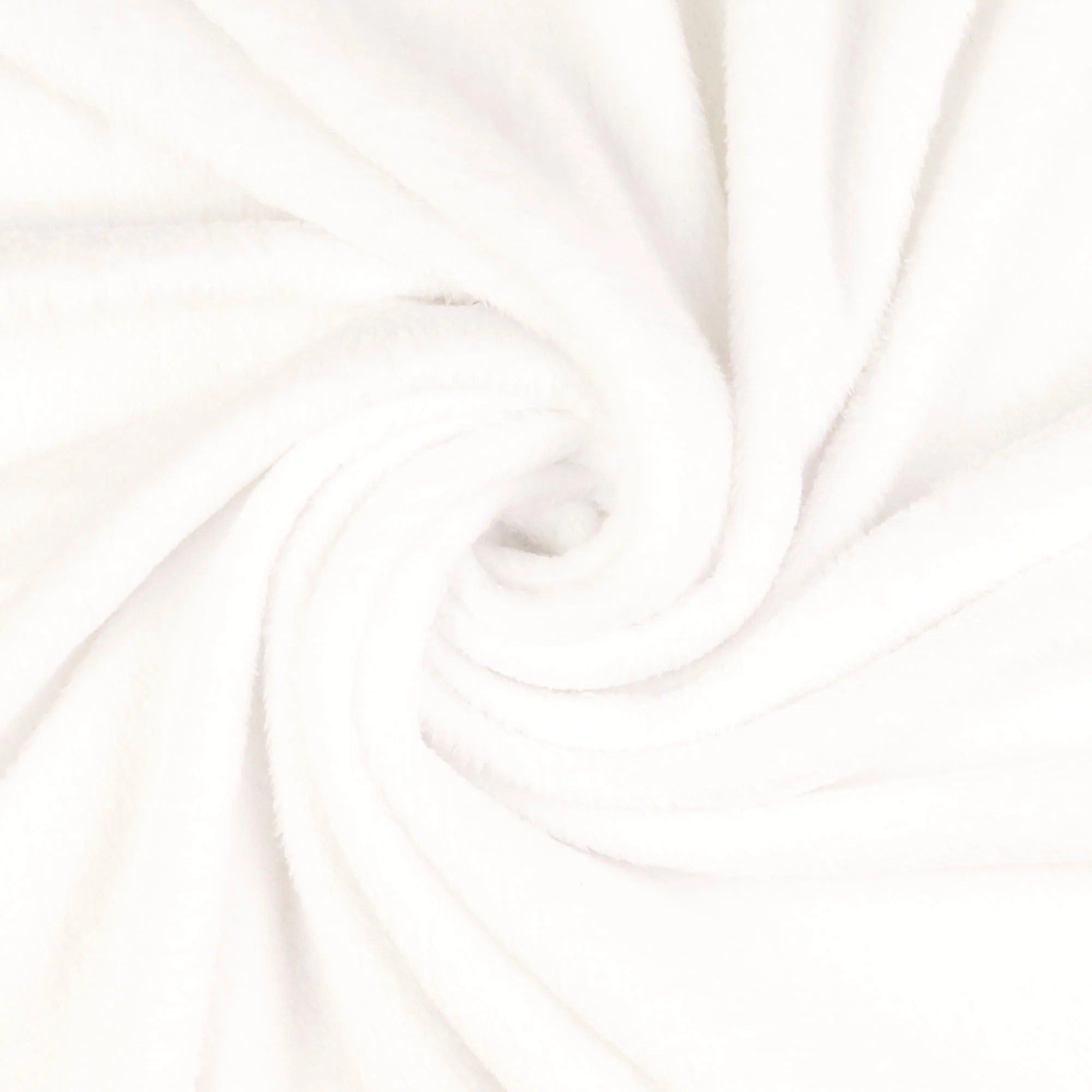 Polarfleece Uni weiß