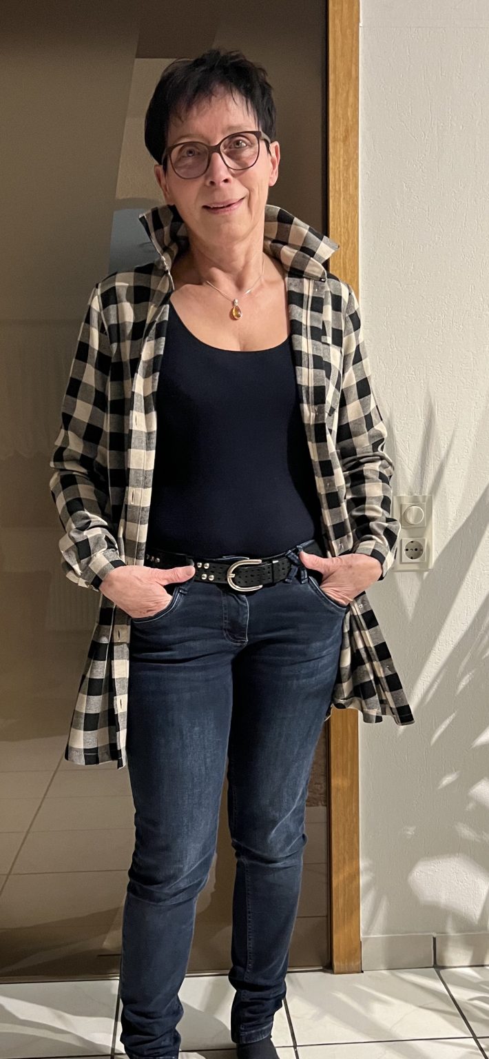 Papierschnittmuster Hemdbluse Damen