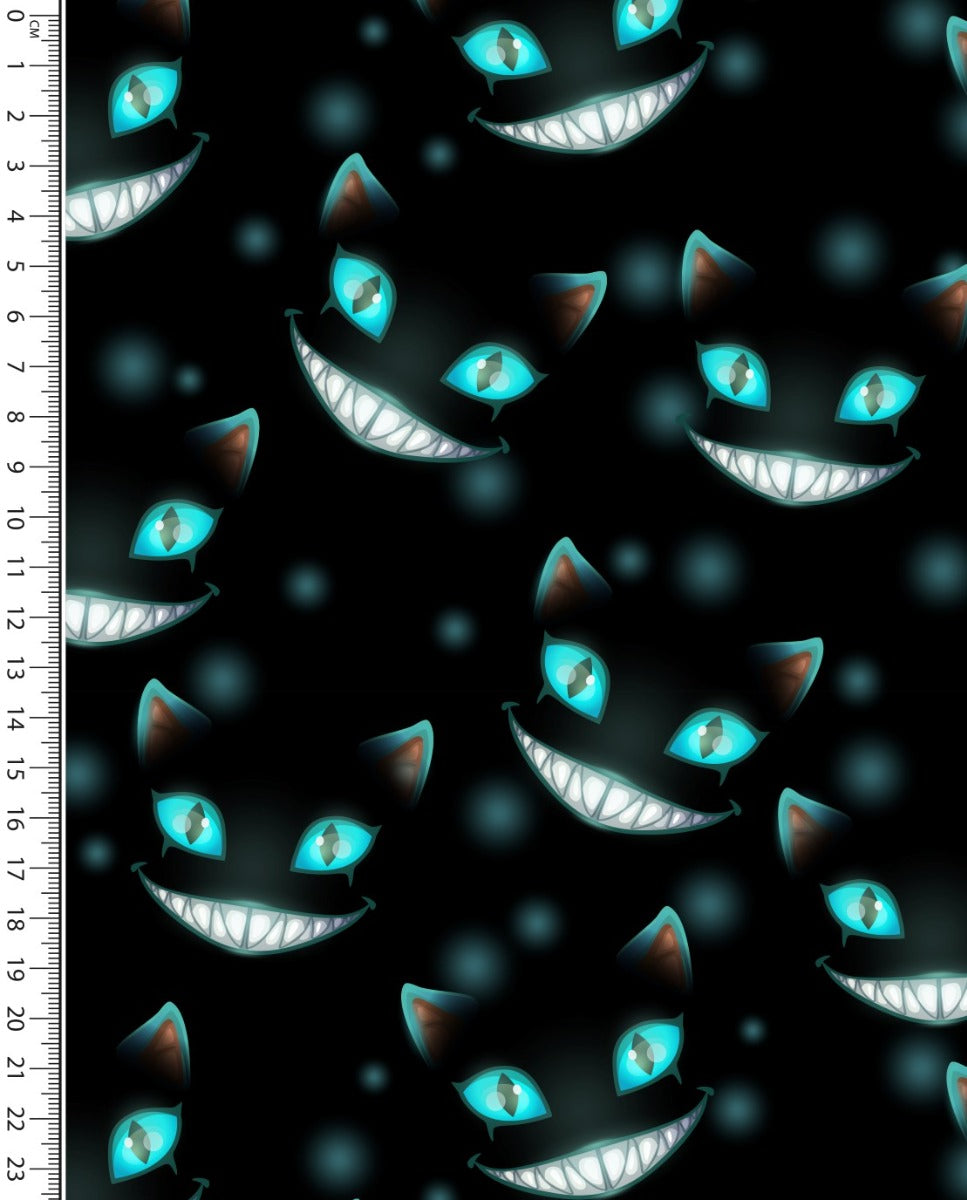 Jersey Digital Toff Ghost Cats Grinse Katze blau