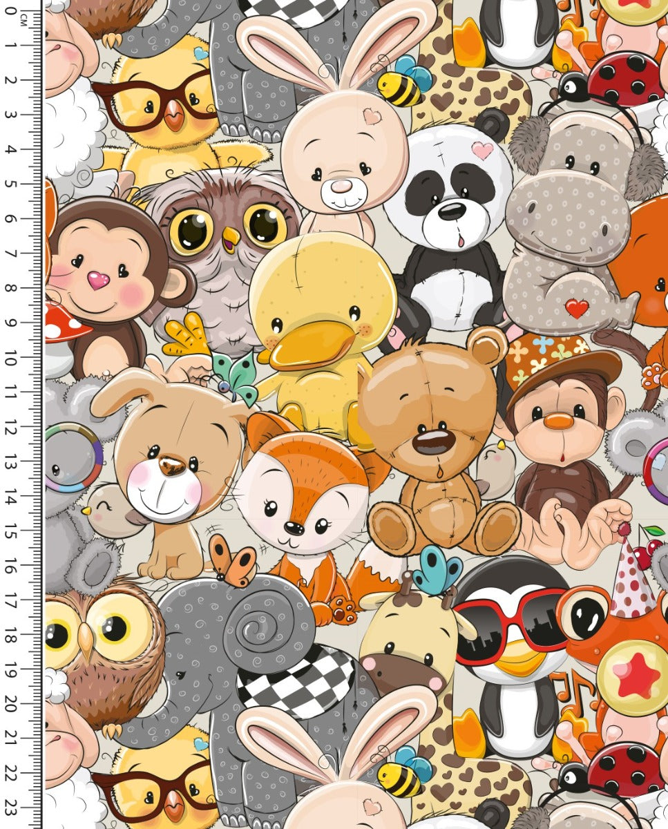 Jersey Kuscheltiere Crazy Animals
