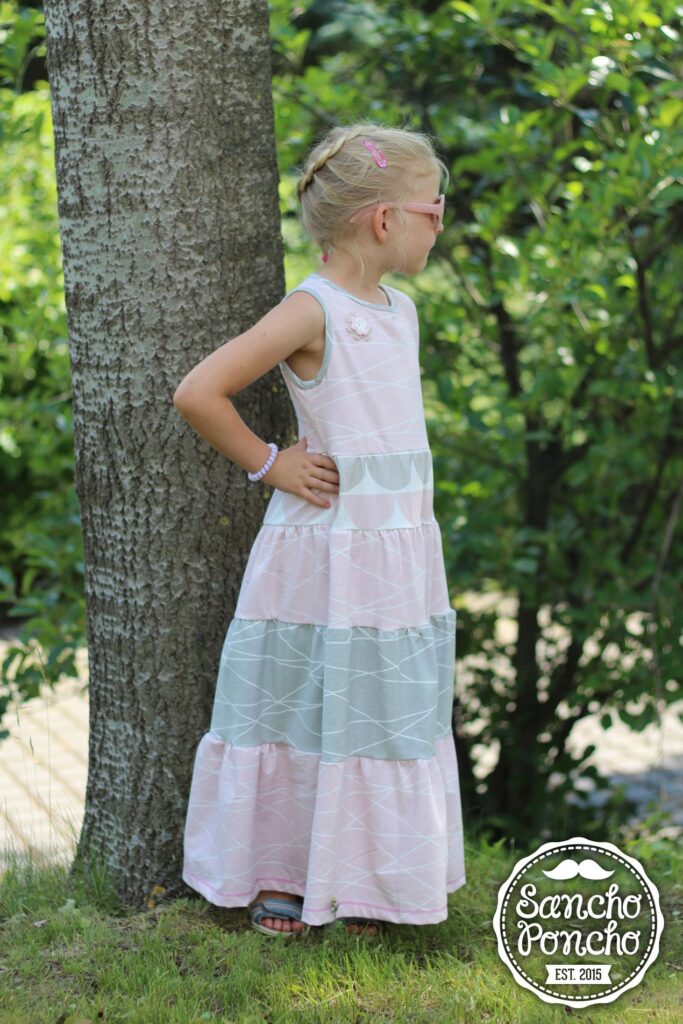 Papierschnittmuster Kleid Fiona Kinder