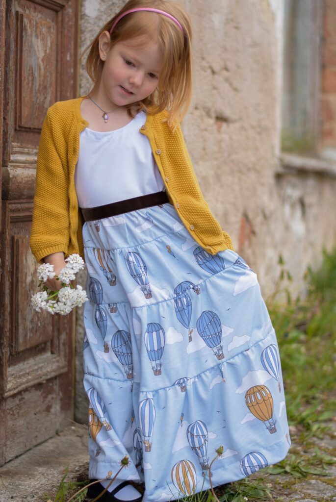 Papierschnittmuster Kleid Fiona Kinder