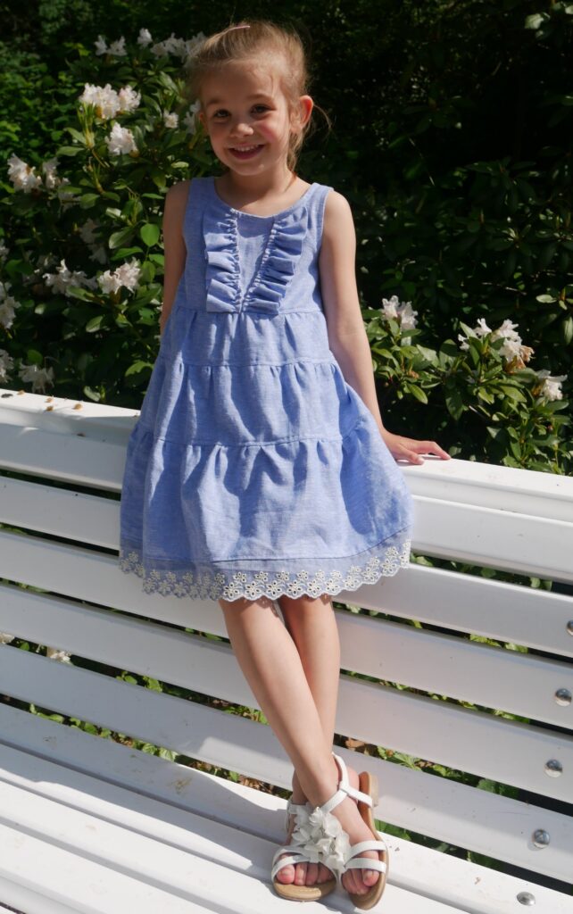 Papierschnittmuster Kleid Fiona Kinder