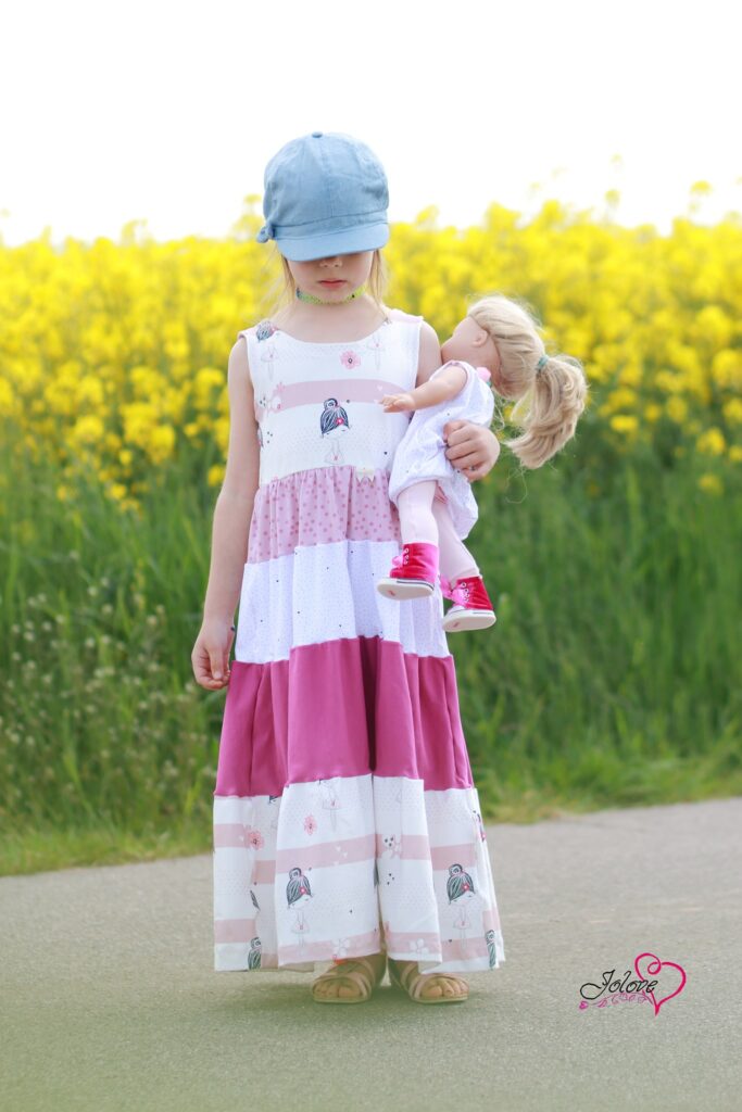 Papierschnittmuster Kleid Fiona Kinder