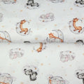 Double Gauze Musselin Zebra,Giraffe & Elefant 2
