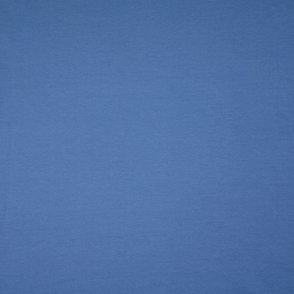 French Terry Uni Blau