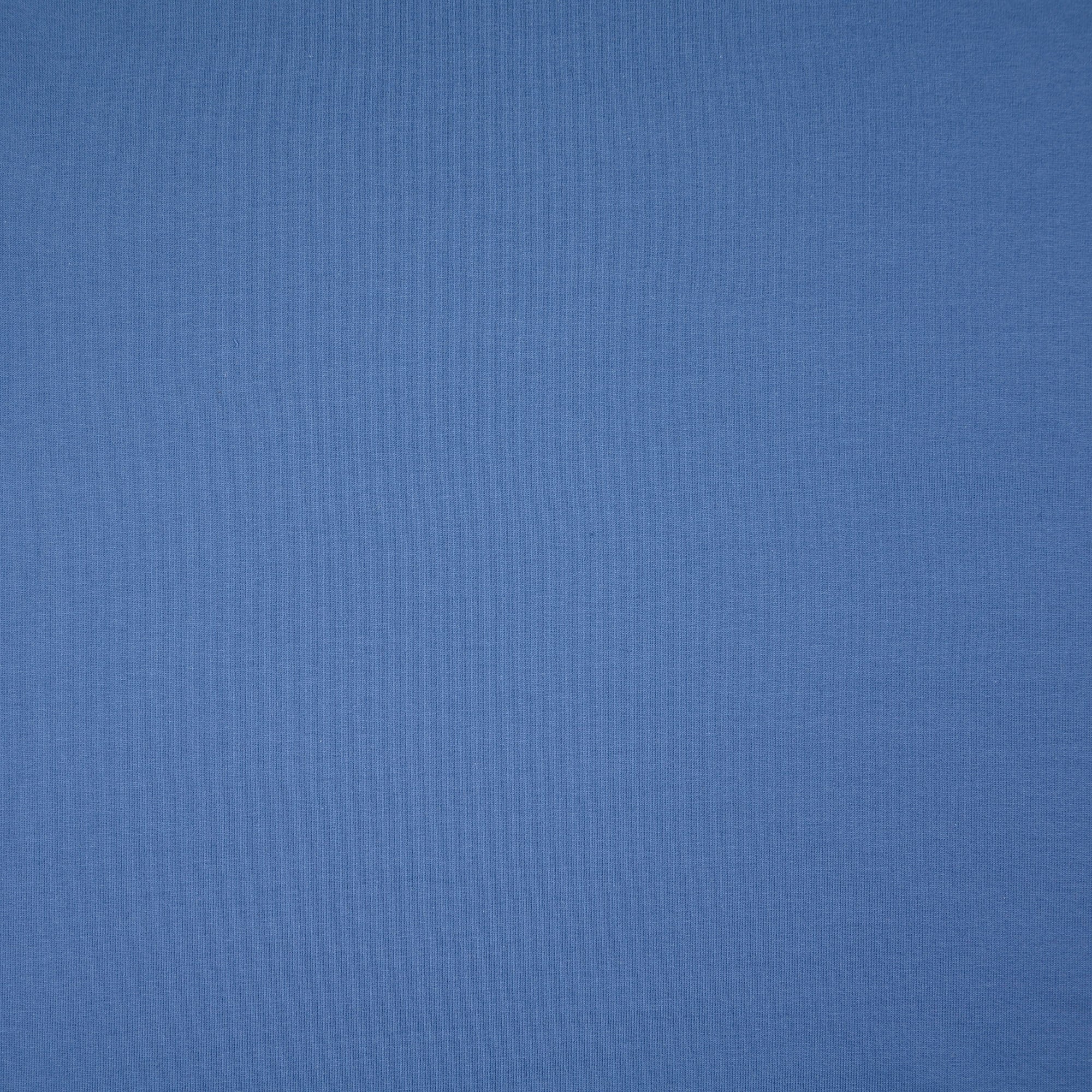 French Terry Uni Blau