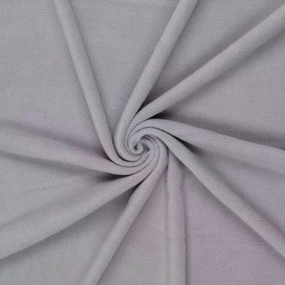 Polarfleece Uni grau