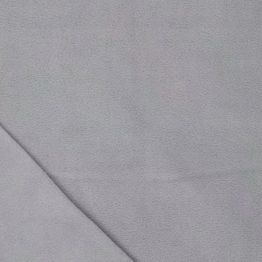 Polarfleece Uni grau