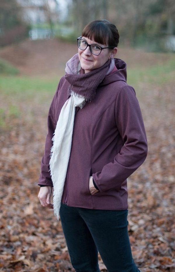 Papierschnittmuster Softshelljacke Damen