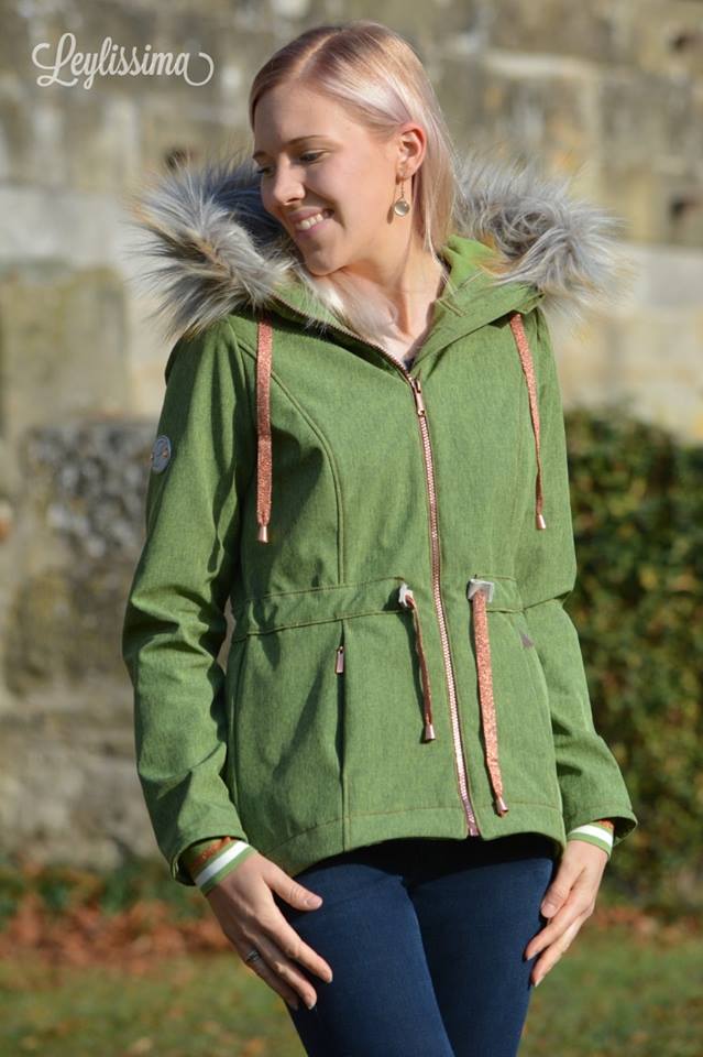 Papierschnittmuster Softshelljacke Damen
