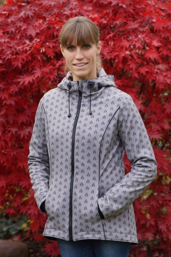 Papierschnittmuster Softshelljacke Damen