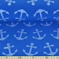 Softshell Anker reflektierend blau
