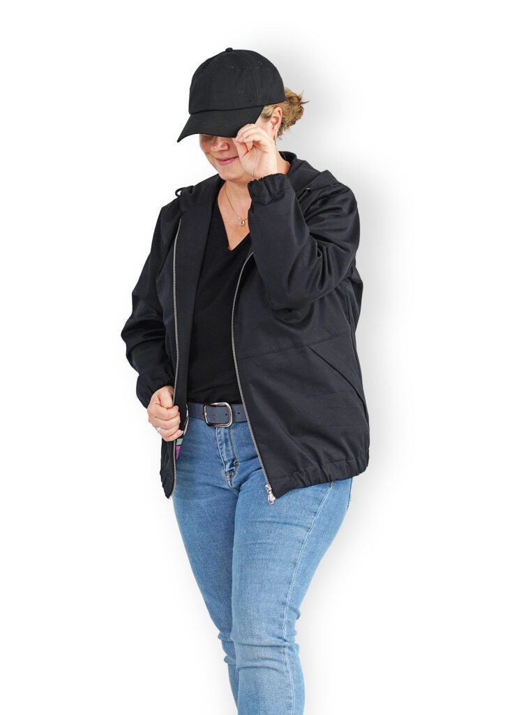 Papierschnittmuster Jacke Kira Damen