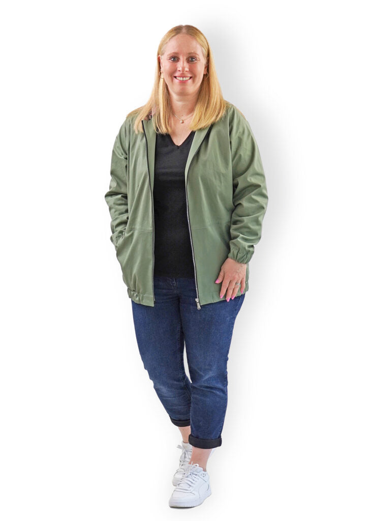 Papierschnittmuster Jacke Kira Damen