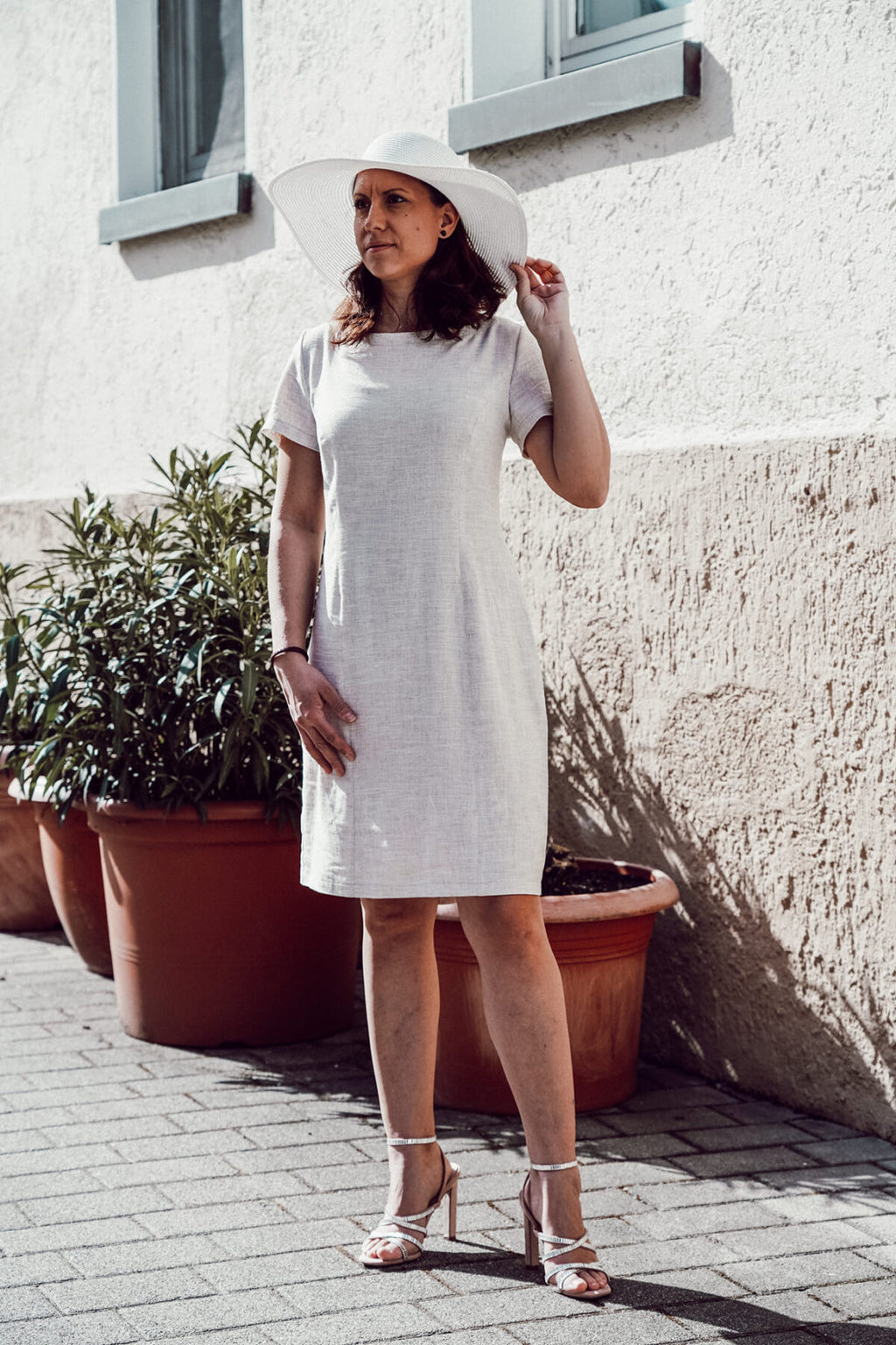 Papierschnittmuster Etui-Kleid Damen