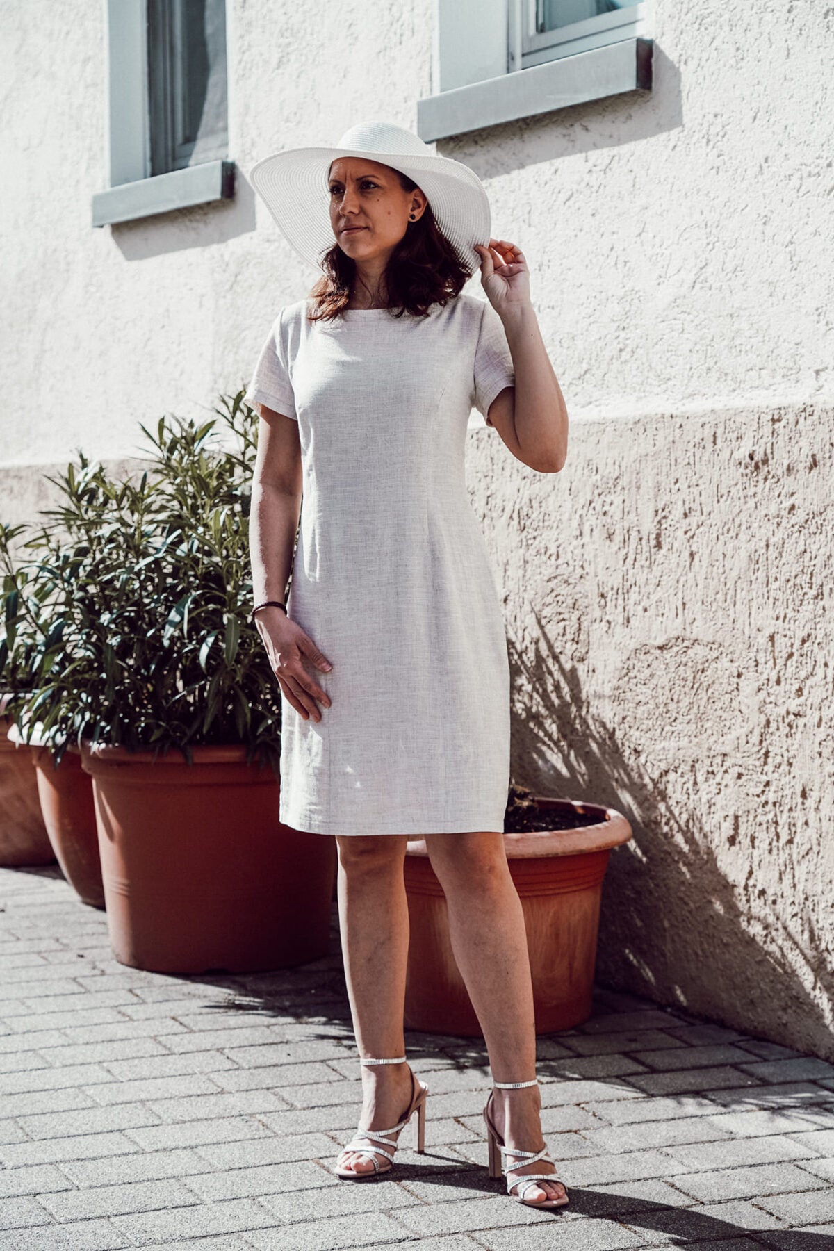 Papierschnittmuster Etui-Kleid Damen