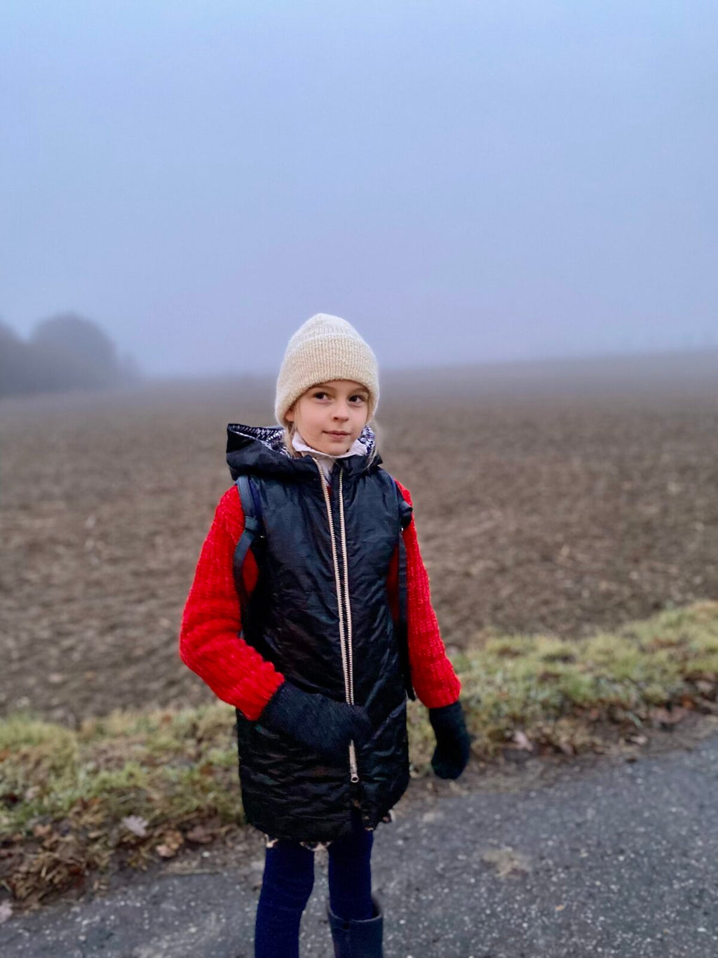 Papierschnittmuster Weste Kinder