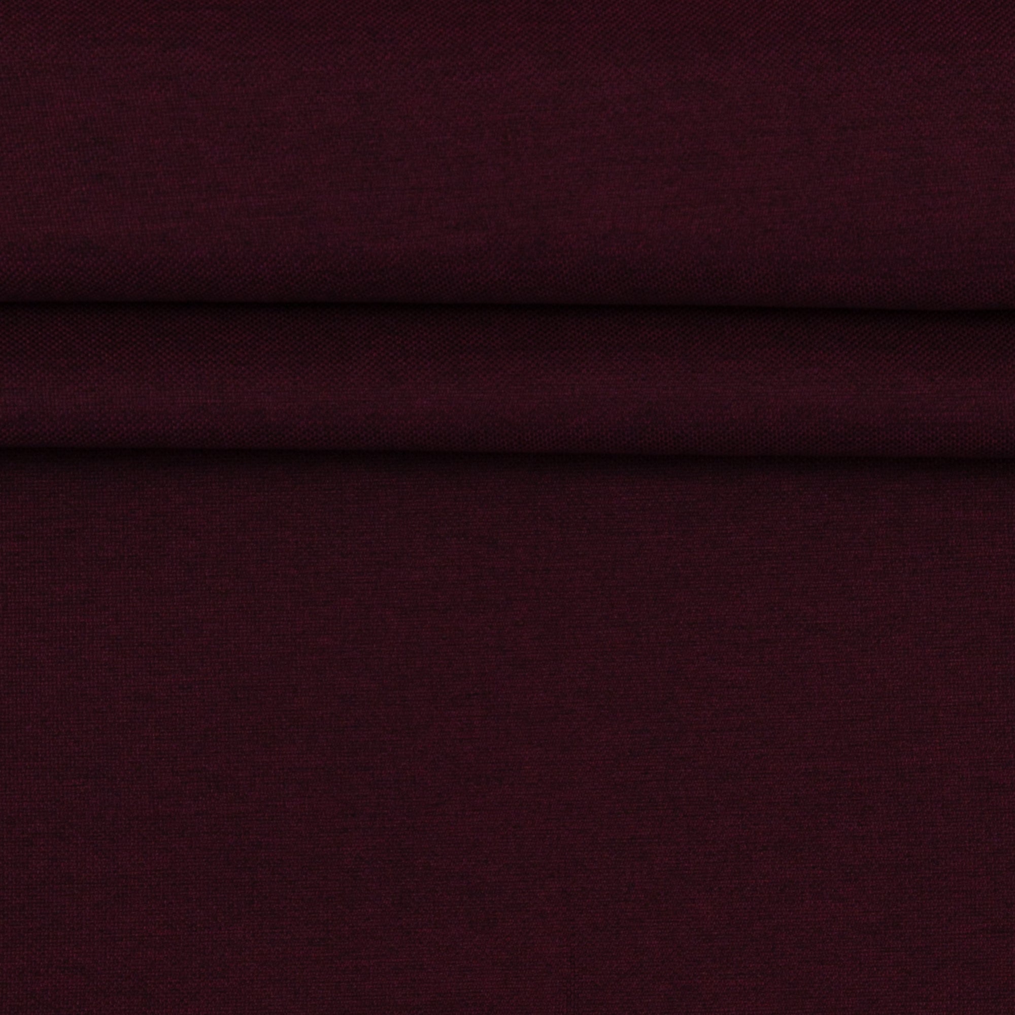 Canvas mit Filzabseite weinrot