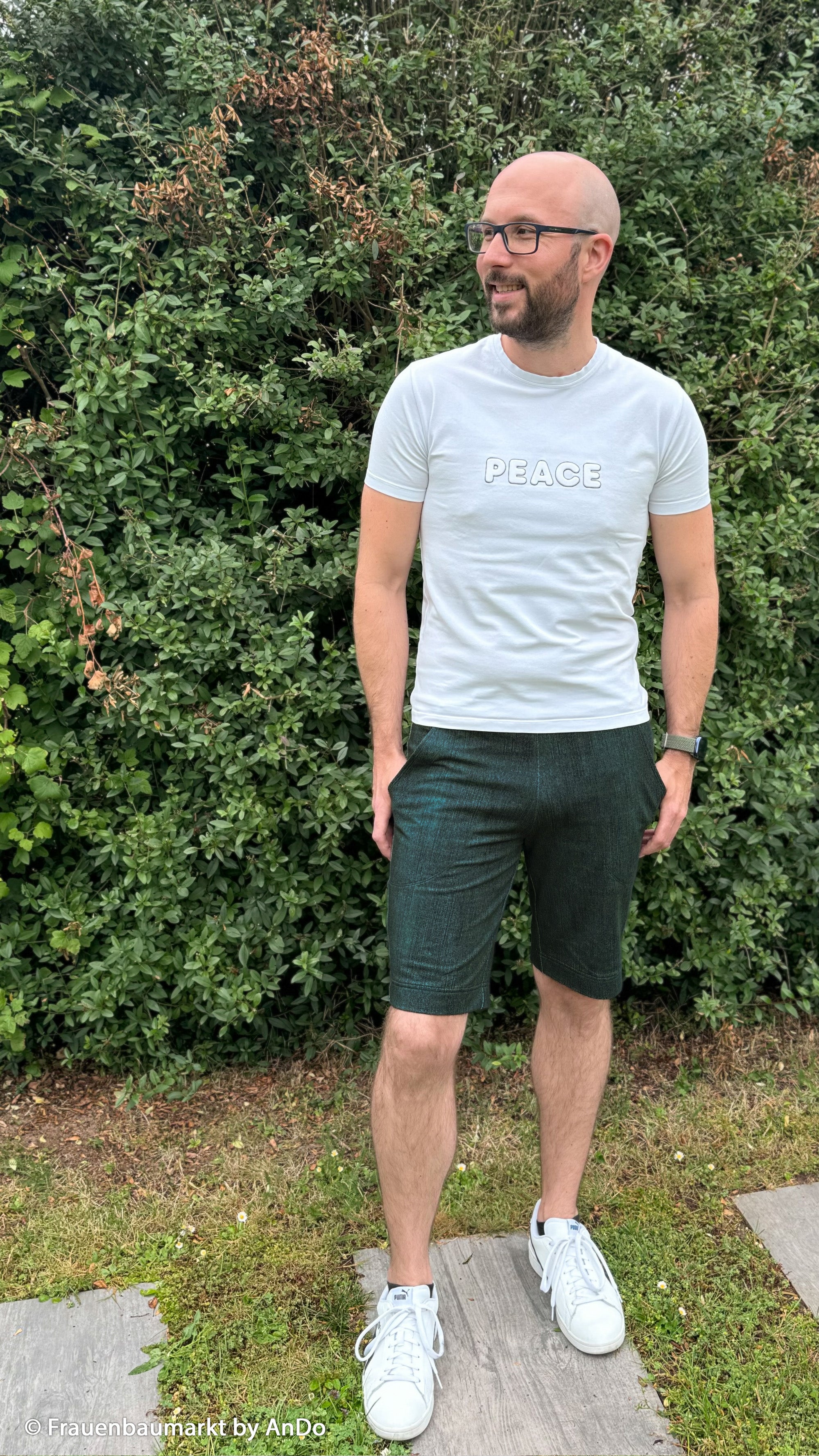 French Terry Denim anthrazit
