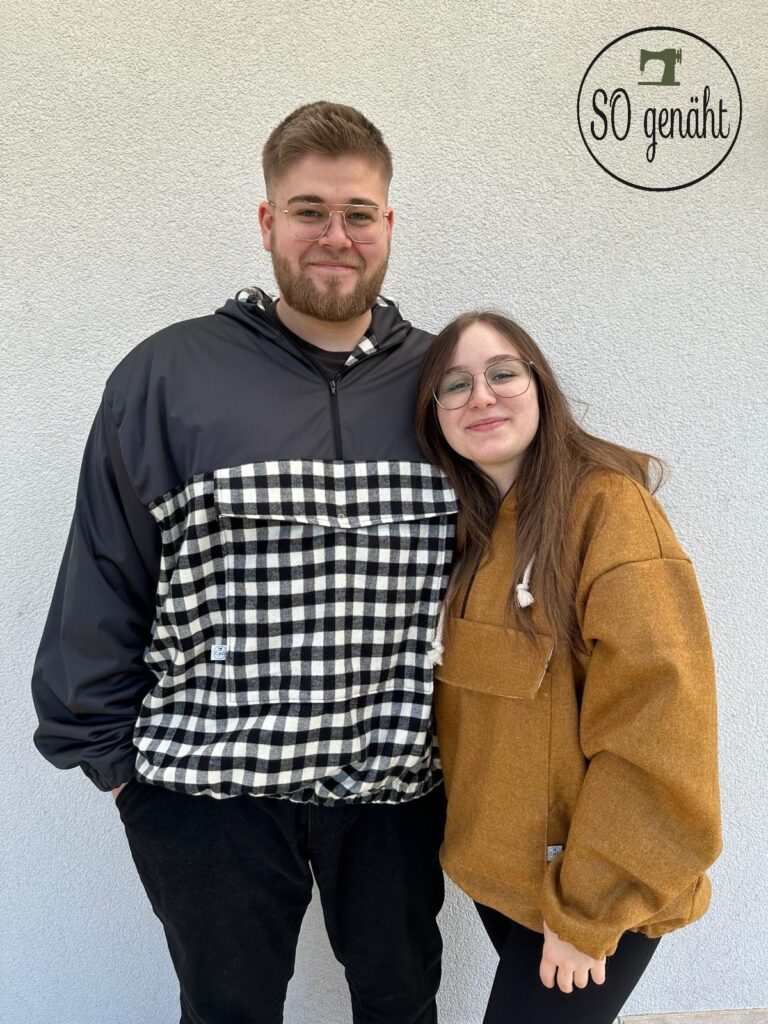 Papierschnittmuster Windbreaker Unisex