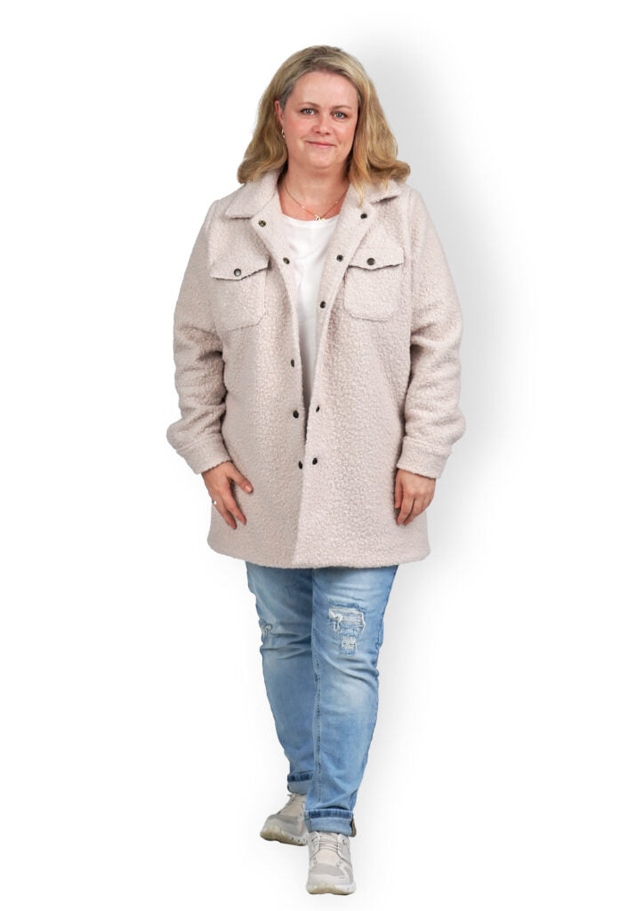 Papierschnittmuster Hemdjacke Flo Damen
