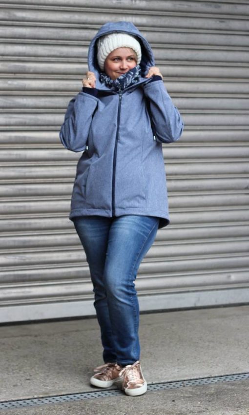 Papierschnittmuster Softshelljacke Damen