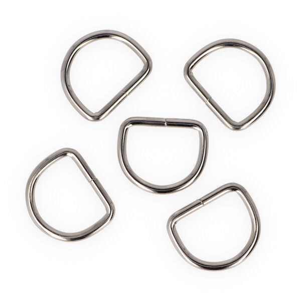 D-Ring 35x24mm silber