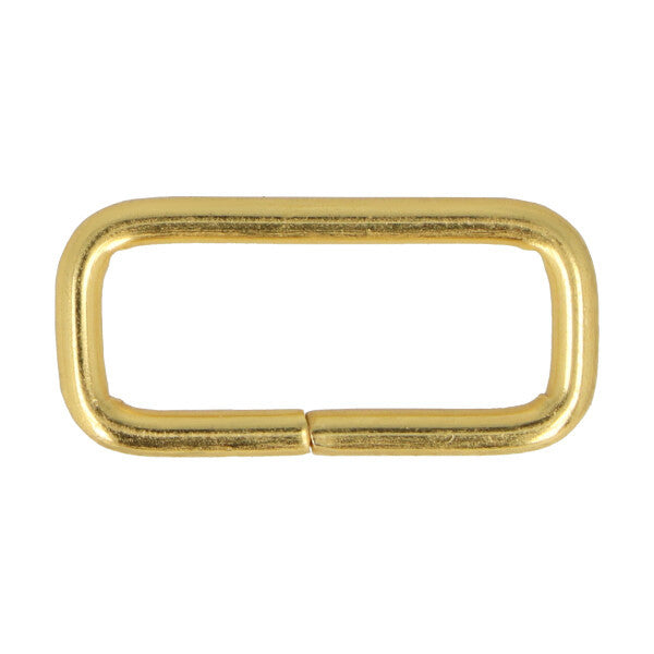 Quadrat-Ring 40mm gold