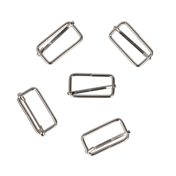 Leiterschnalle 30x15x2,5 silber