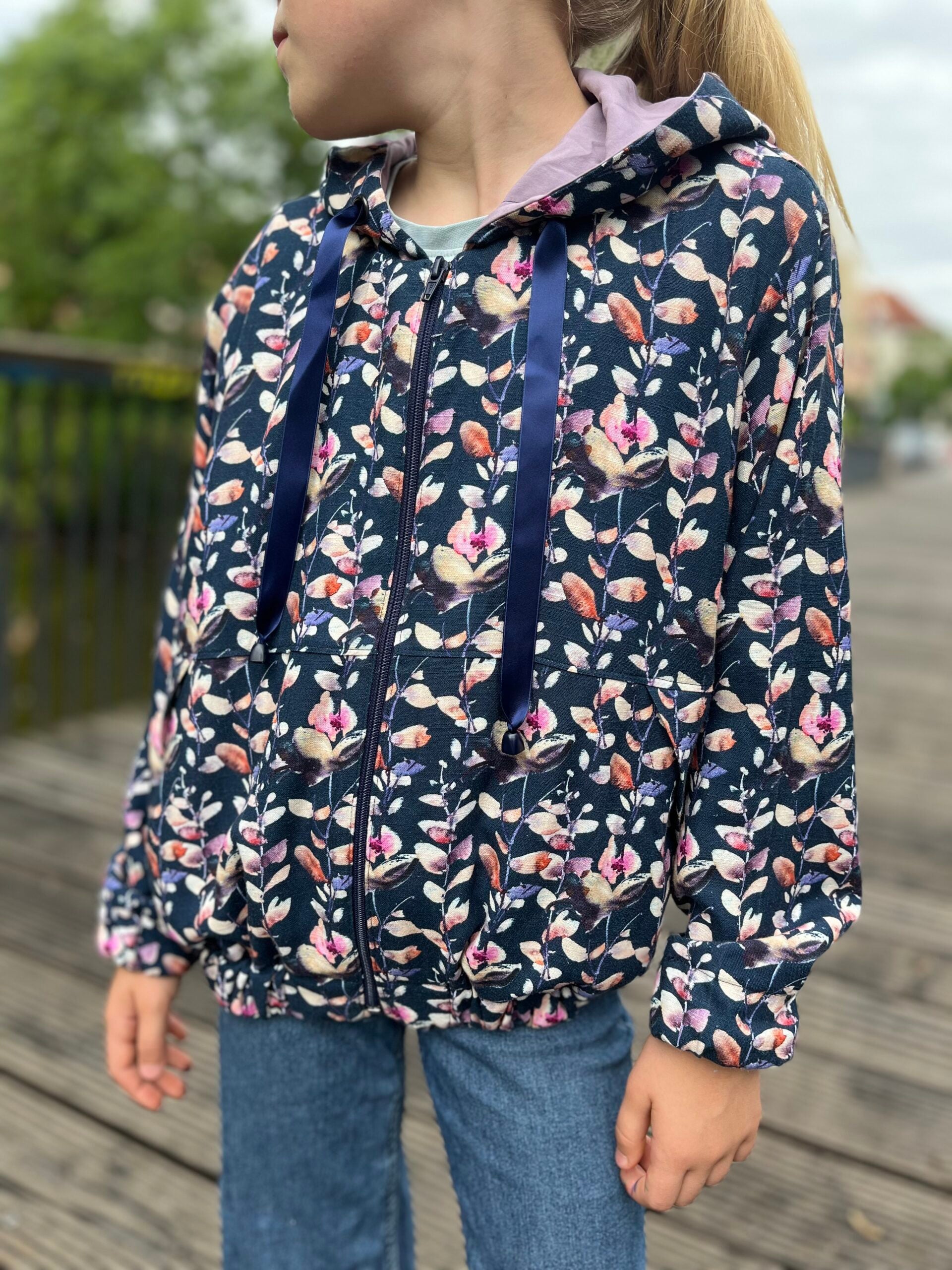 Papierschnittmuster Jacke Kira Kinder