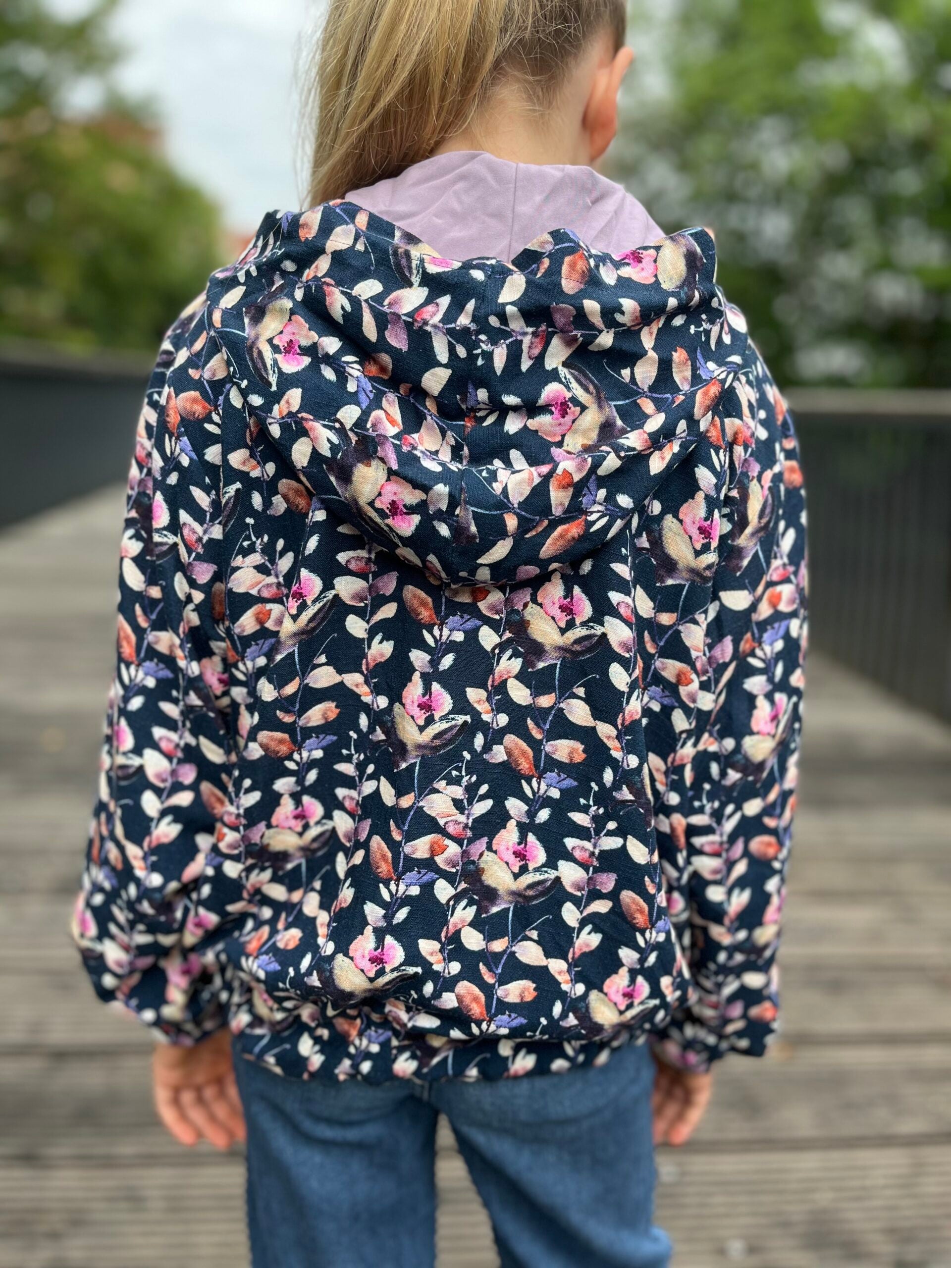 Papierschnittmuster Jacke Kira Kinder