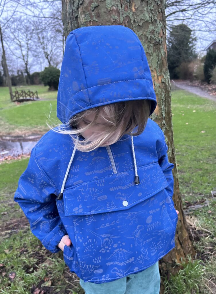 Papierschnittmuster Windbreaker Kinder
