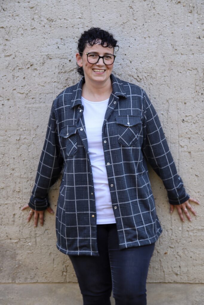 Papierschnittmuster Hemdjacke Flo Damen