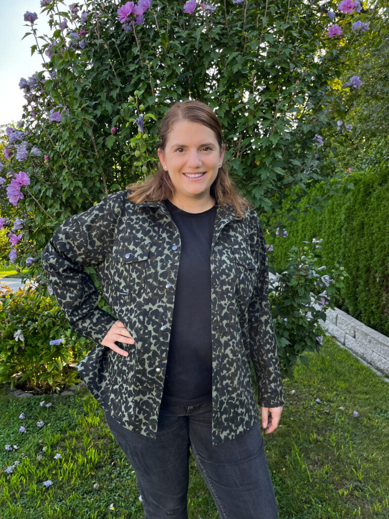 Papierschnittmuster Hemdjacke Flo Damen