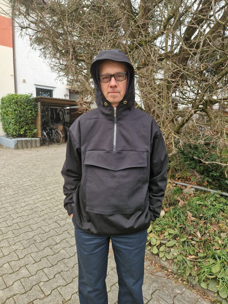 Papierschnittmuster Windbreaker Unisex