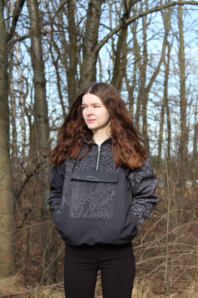 Papierschnittmuster Windbreaker Unisex