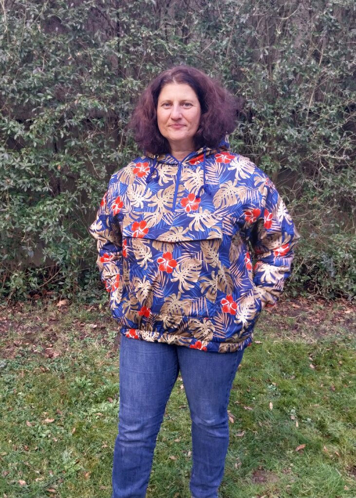 Papierschnittmuster Windbreaker Unisex
