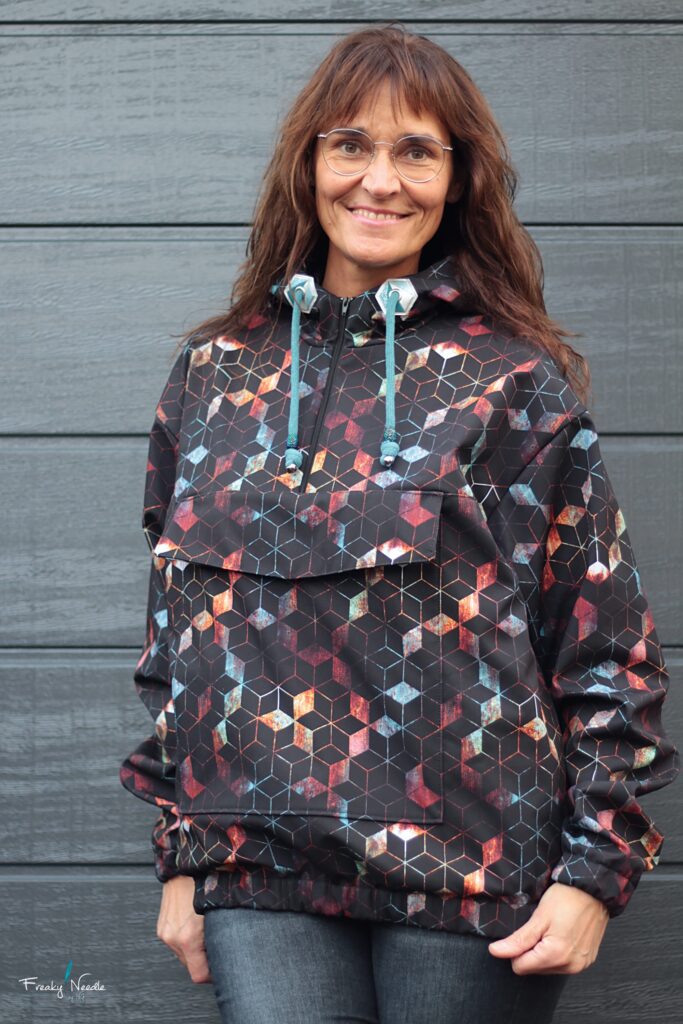 Papierschnittmuster Windbreaker Unisex