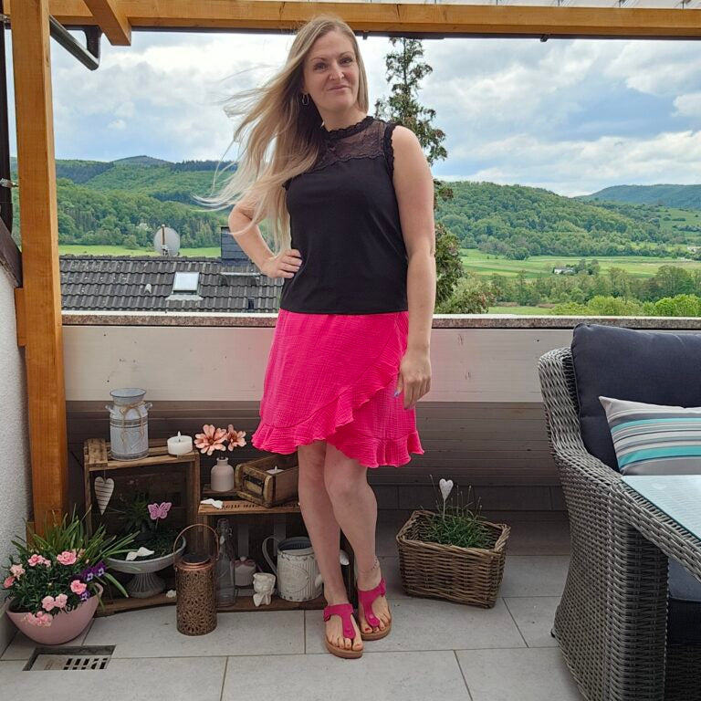 Papierschnittmuster Wickelrock Damen