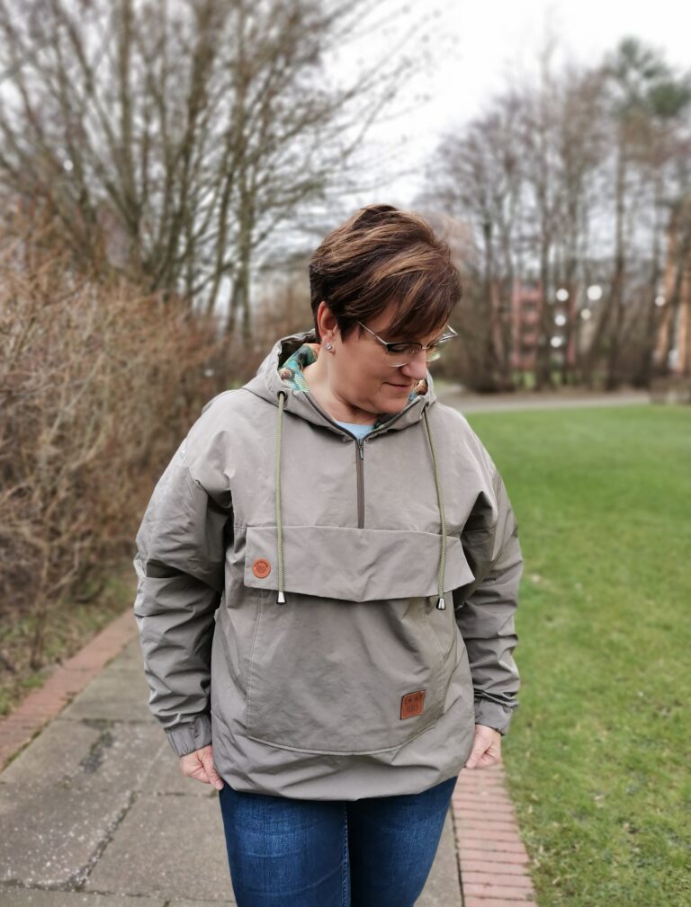 Papierschnittmuster Windbreaker Unisex