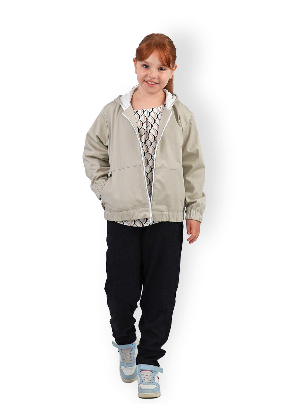 Papierschnittmuster Jacke Kira Kinder