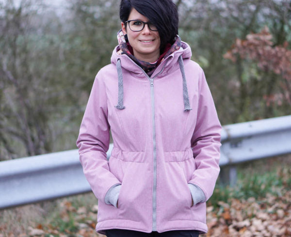 Papierschnittmuster Softshelljacke Damen