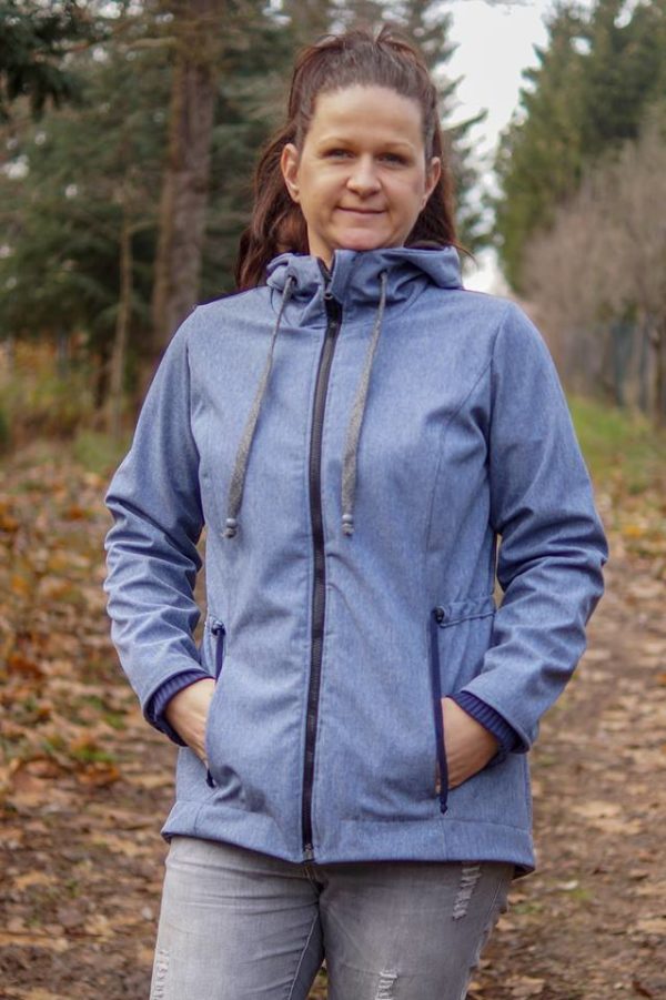Papierschnittmuster Softshelljacke Damen