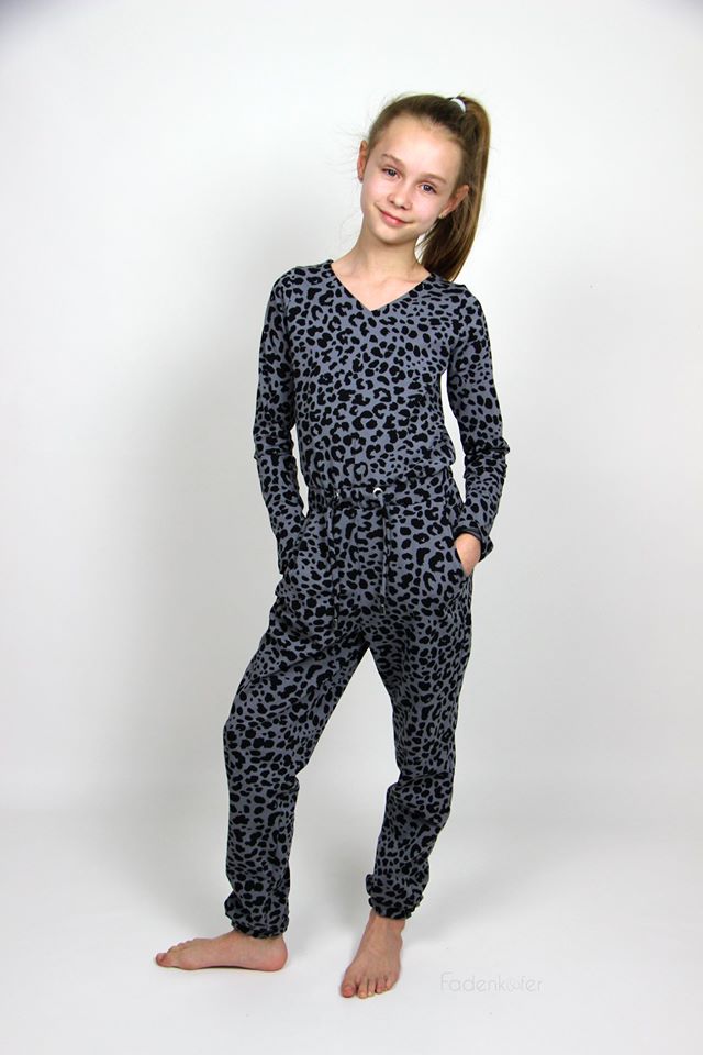 Papierschnittmuster Jumper Kinder