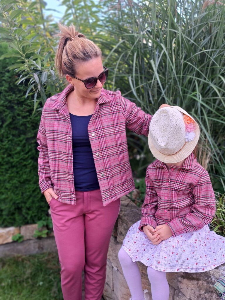 Papierschnittmuster Hemdjacke Flo Damen