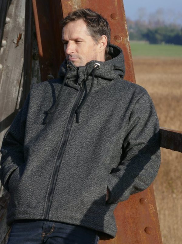 Papierschnittmuster Softshelljacke Herren