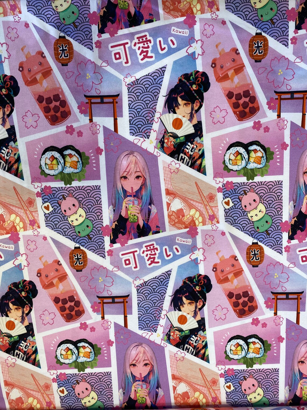 Jersey Manga Mädchen Comic