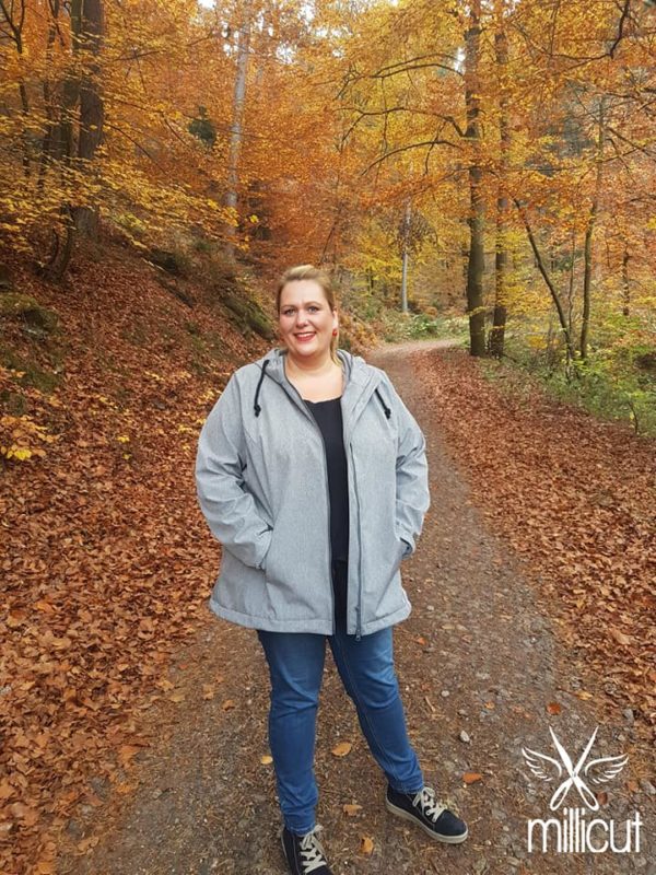 Papierschnittmuster Softshelljacke Damen